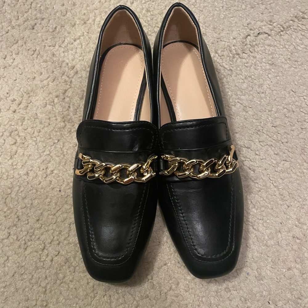 New Black Loafers shoes